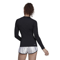 Женская теннисная футболка (dł. Рукава) Adidas Freelift LS TOP - black/white