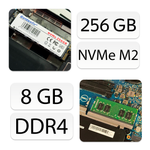 14" Ноутбук Dell Latitude 7490 (1920x1080, Intel Core i5-8350U, RAM 8ГБ,SSD 256ГБ, Intel UHD Graphics 620, Win 10Pro)