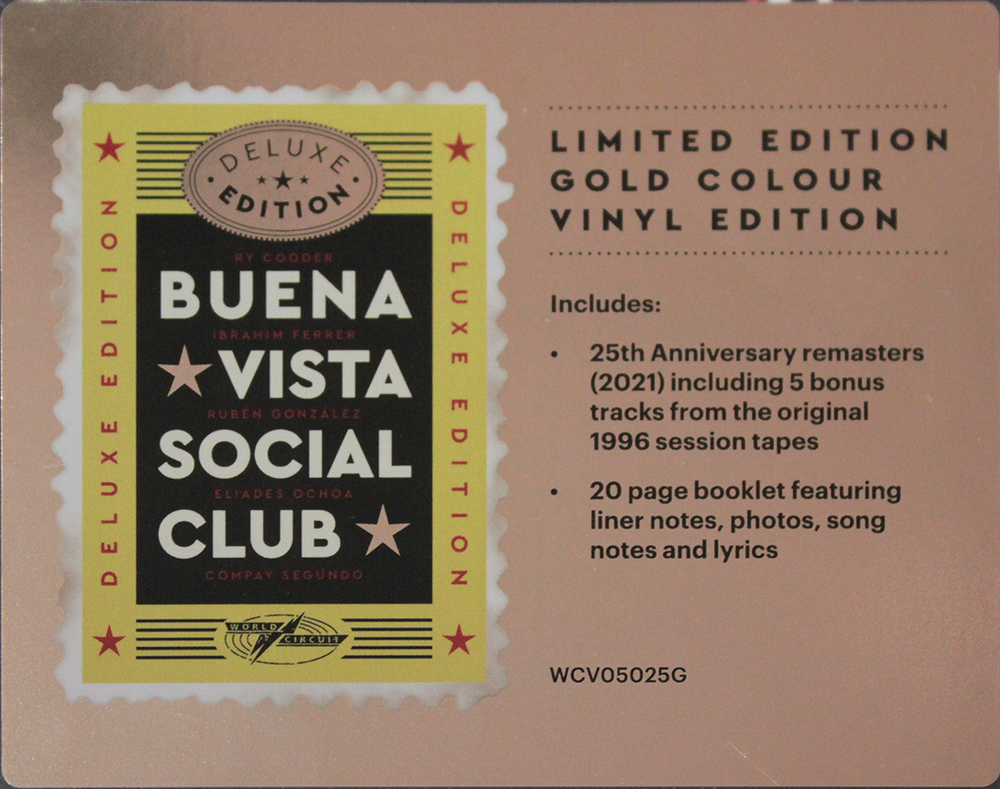 Buena Vista Social Club / Buena Vista Social Club (Coloured Vinyl)(2LP)