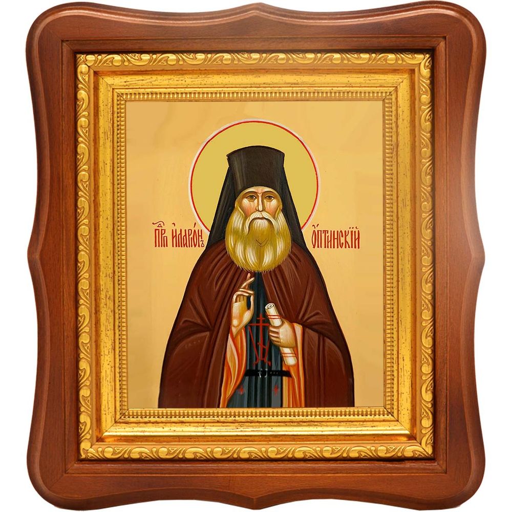 Иларион Оптинский преподобный. Икона на холсте.