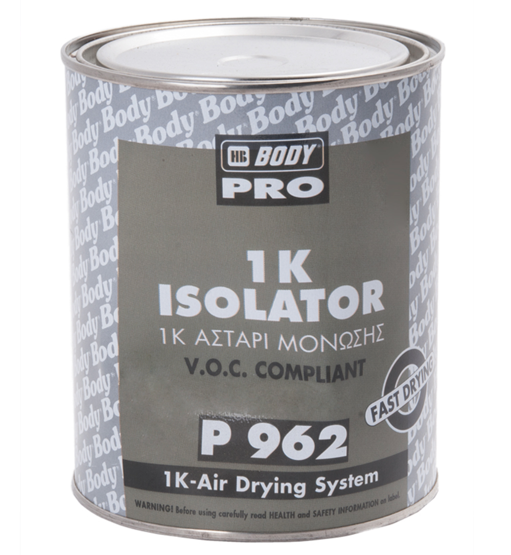 BODY 962 1К Грунт изолирующий (1л) серо-зеленый