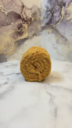 Софти пряжа Махровая 100%полиэстер 6х55г/60м Горчичный