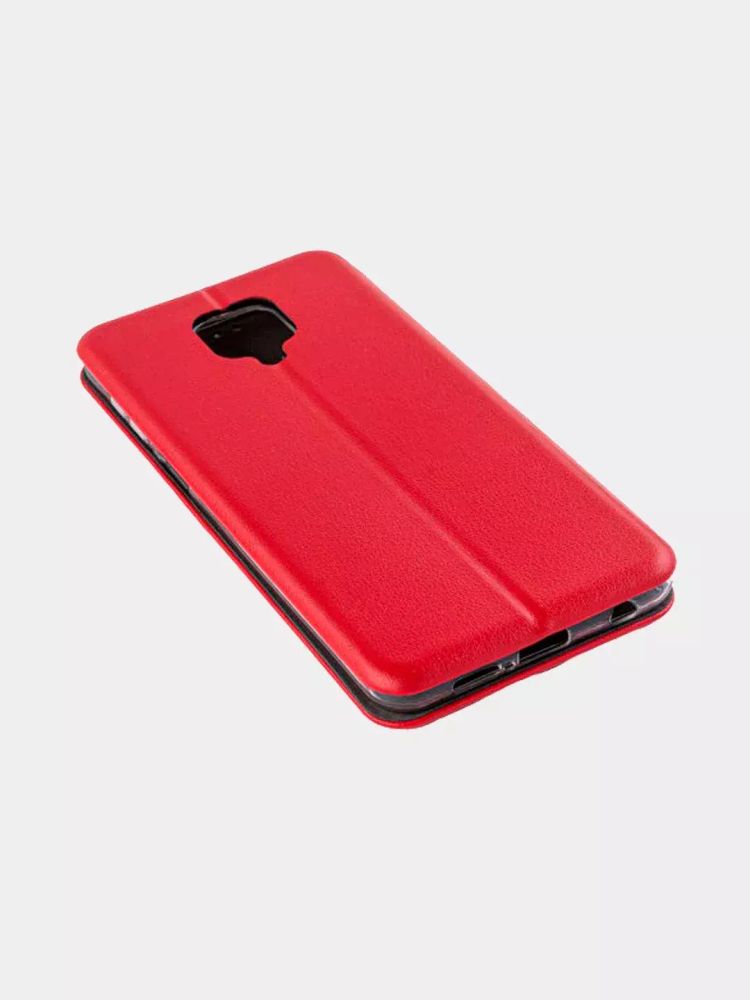 Чехол книжка Xiaomi Note 9 красный