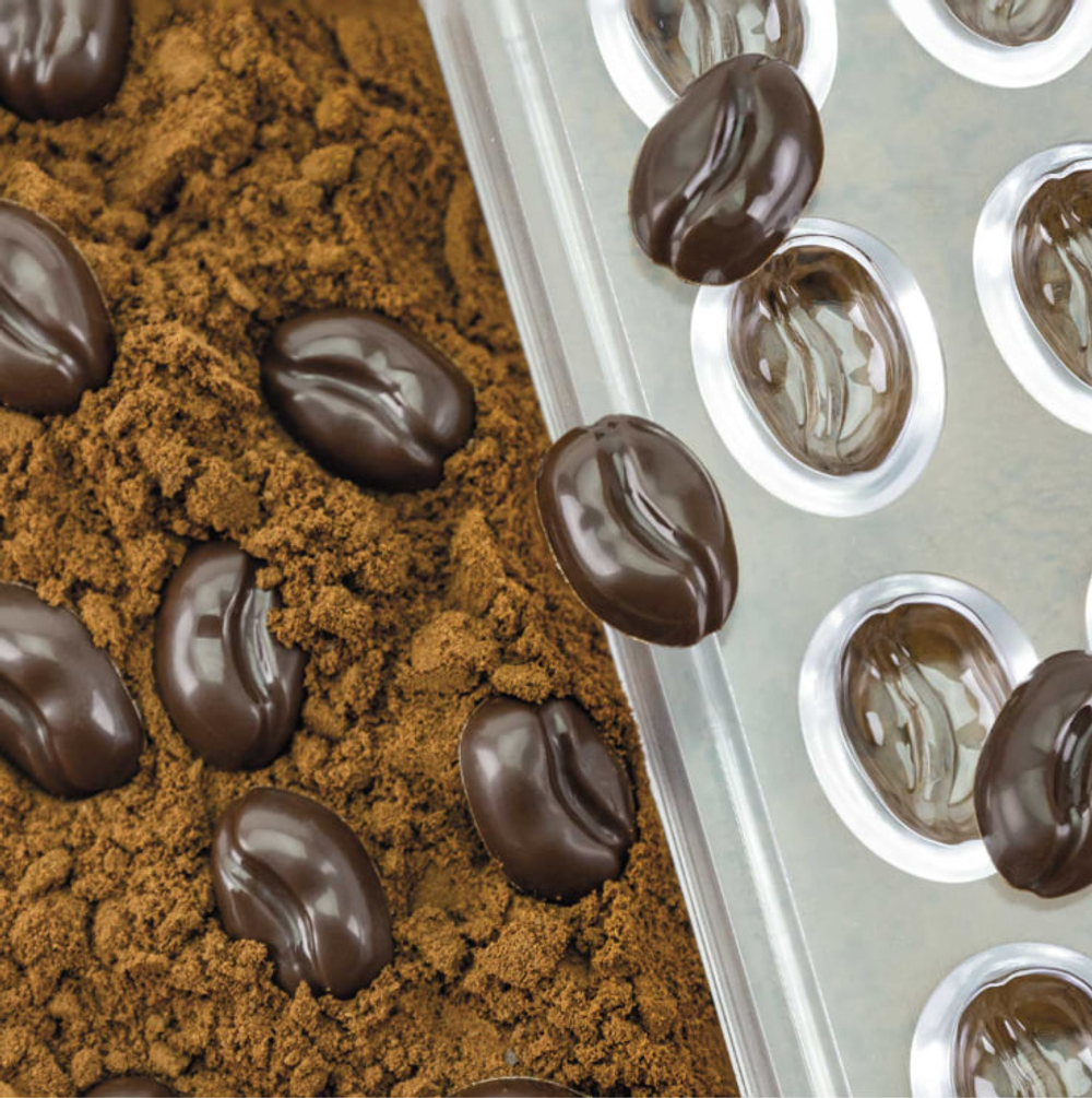 Поликарбонатная форма для шоколада Mini Coffee 21MA1081, Martellato Италия
