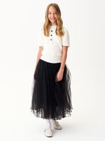 Джемпер для девочки AT1373 молочный