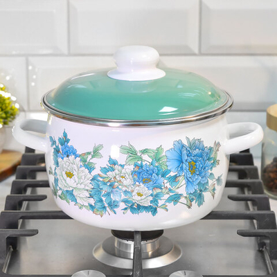 Кастрюля 3л "Голубой лотос"