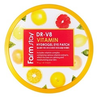 Патчи гидрогелевые с витаминами FarmStay DR-V8 Vitamin Hydrogel Eye Patch 60шт