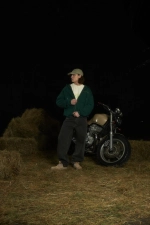 Джинсы Called a Garment Pastoral Wide Jeans "Black Washed"