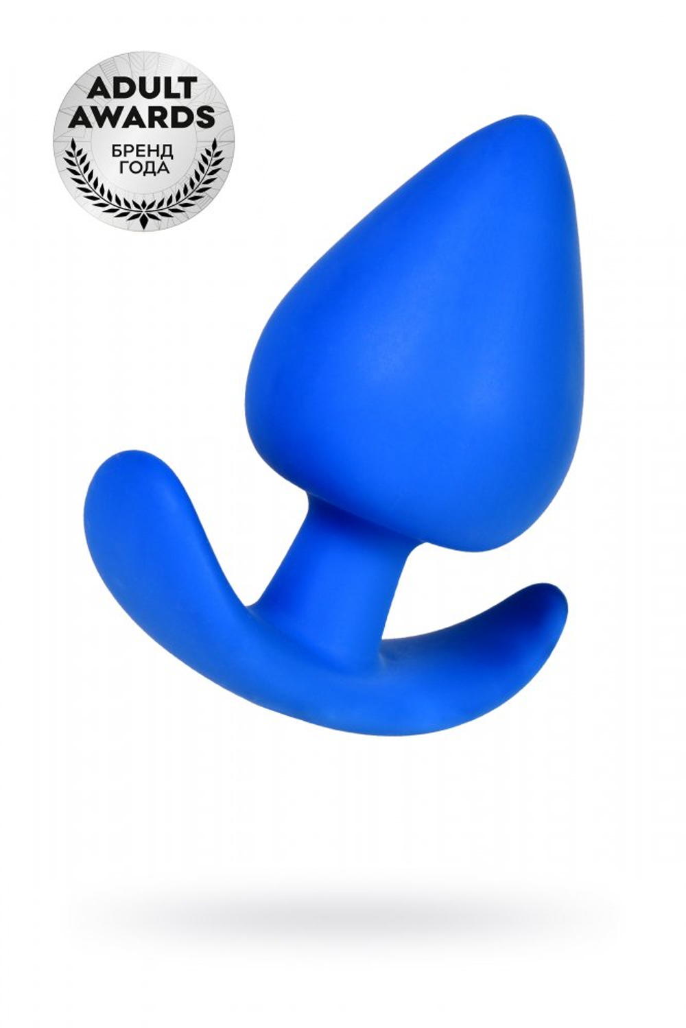 Анальная пробка A-Toys синяя 8,3 см