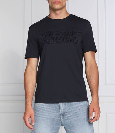 футболка Armani Exchange - темно-синий(6LZTCB ZJ3VZ)