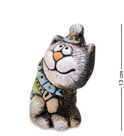 КоКо Шамель KK-240 Фигурка «Кот в шапке» шамот