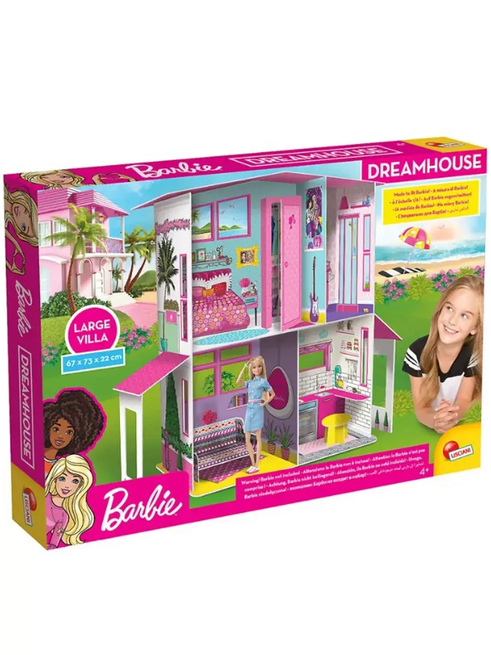Набор Барби Дом мечты Lisciani 68268 лицензия Mattel
