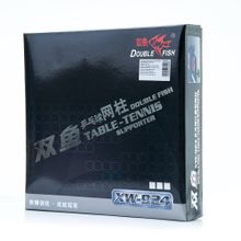 Сетка для наст. тенниса DOUBLE FISH XW-924C, в компл. с мет. стойками, измерит. высоты, темно-синий