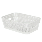 Корзина для хранения Keeplex Ajur с л 27,1х18,3х8,7см белое облако