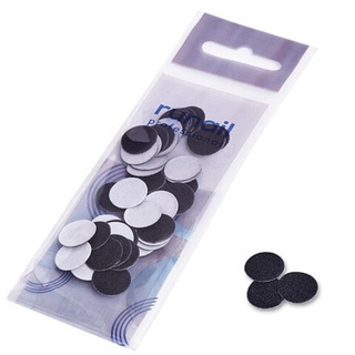 Runail Сменные файлы (цвет: чёрный), размер S (15 мм), 180 грит, 50шт. №7031