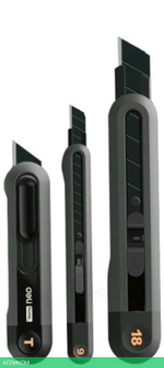 Набор ножей строительных Deli HT4003 Black