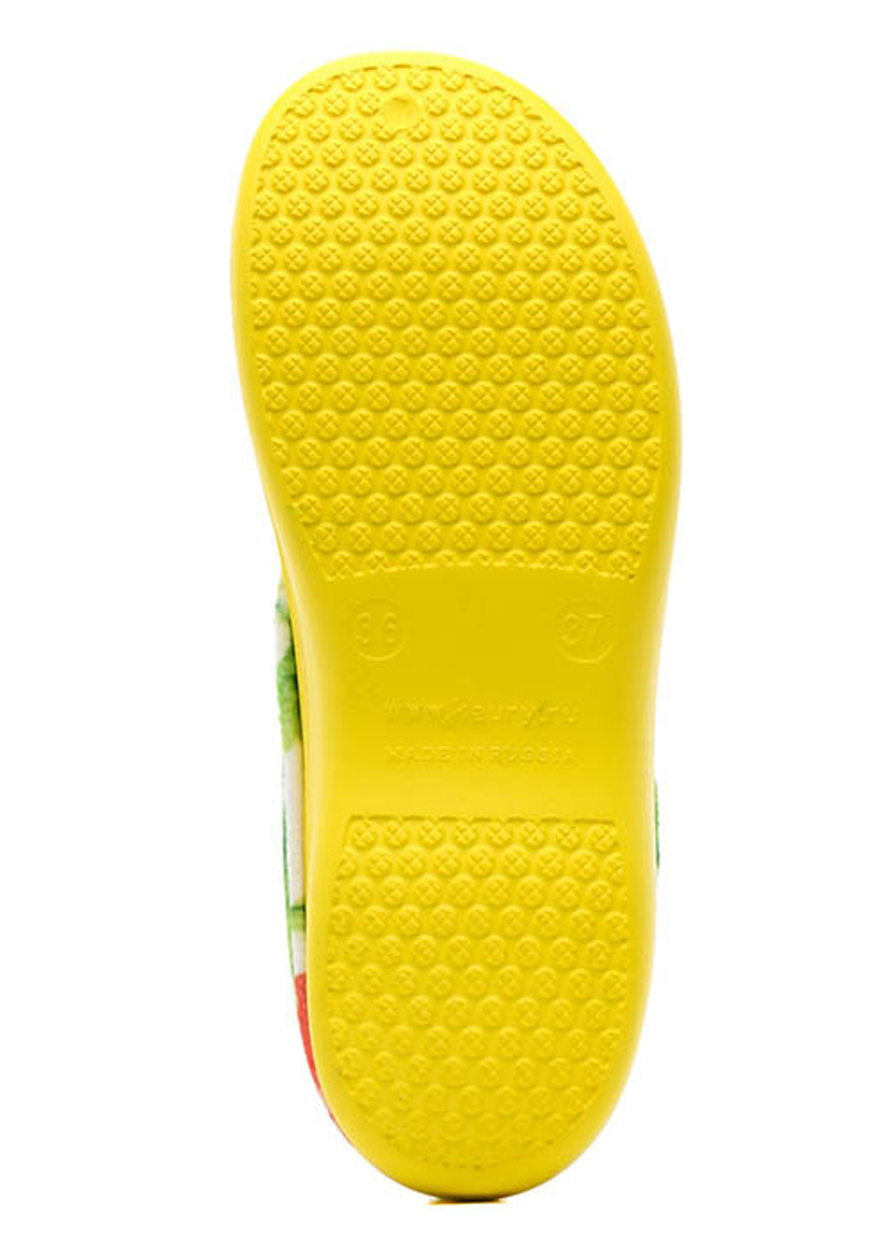 Галоши женские Kaury 211УФ, Желтый-овощи