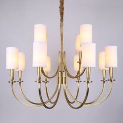 Люстра Cloyd LONSDALE C12 / Ø93 см - латунь (арт.10044)