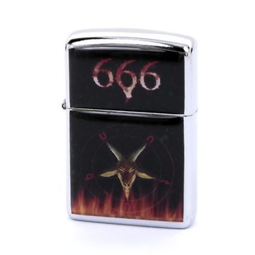 Зажигалка Бафомет в огне 666 (242)
