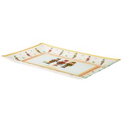 БЛЮДО ДЛЯ СЕРВИРОВКИ КОЛЛЕКЦИЯ "РОЖДЕСТВЕНСКАЯ СКАЗКА"30*20 СМ МАЛ. УП. 6 ШТ