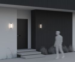 Уличный настенный светодиодный светильник Maytoni   O482WL-L12B3K