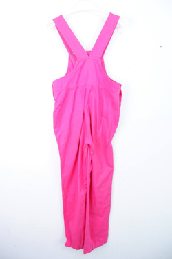 Комбинезон джинсовый яркий и практичный, на 7/8 лет