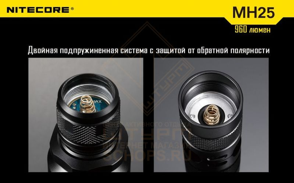 Фонарь Nitecore MH25