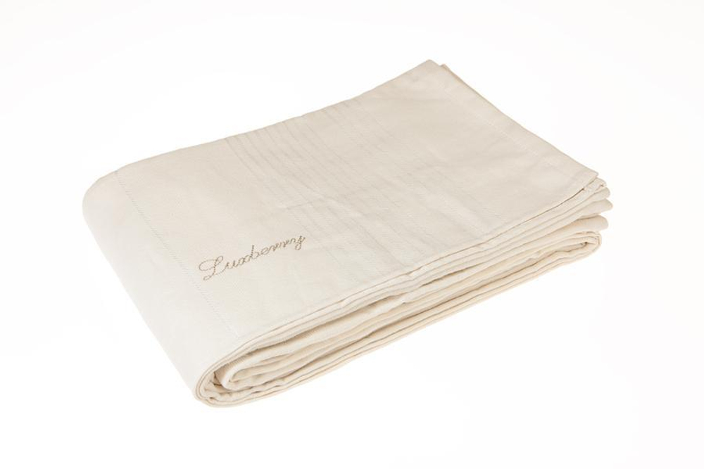 Элитная простыня для укрывания Simple экрю от Luxberry фото