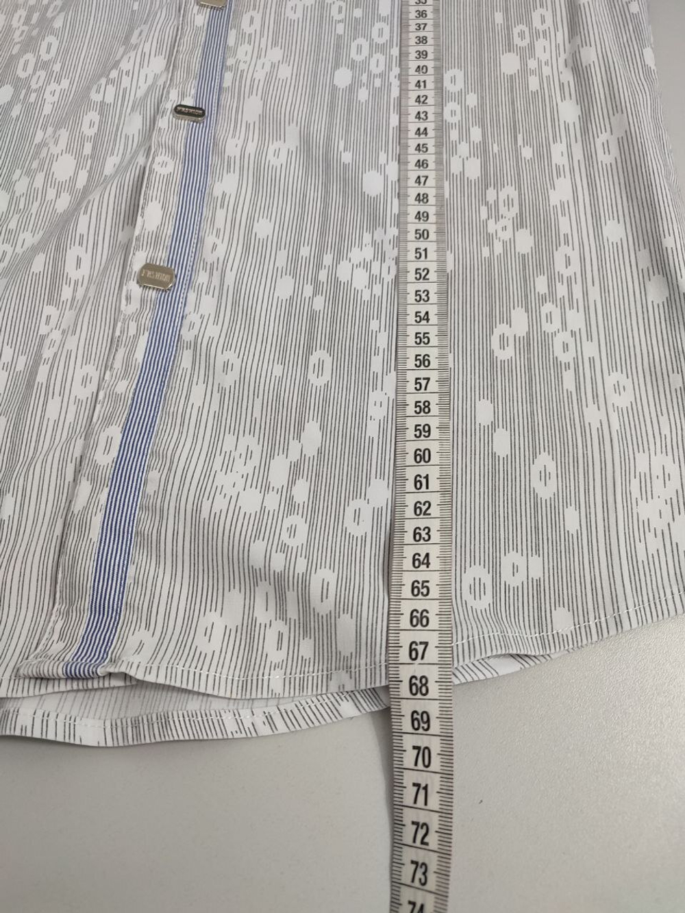 Рубашка с полосками 48 размер