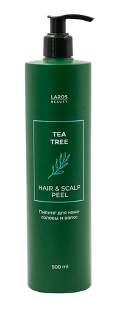 Laros Beauty Пилинг для кожи головы и волос Tea Tree Hair&Scalp Peel, 500 мл