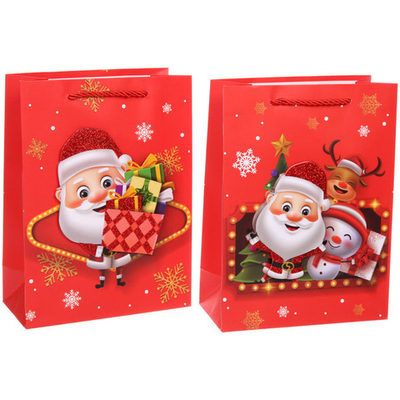 Пакет подарочный «Сказочный Дедушка» 18*24*8,5 см