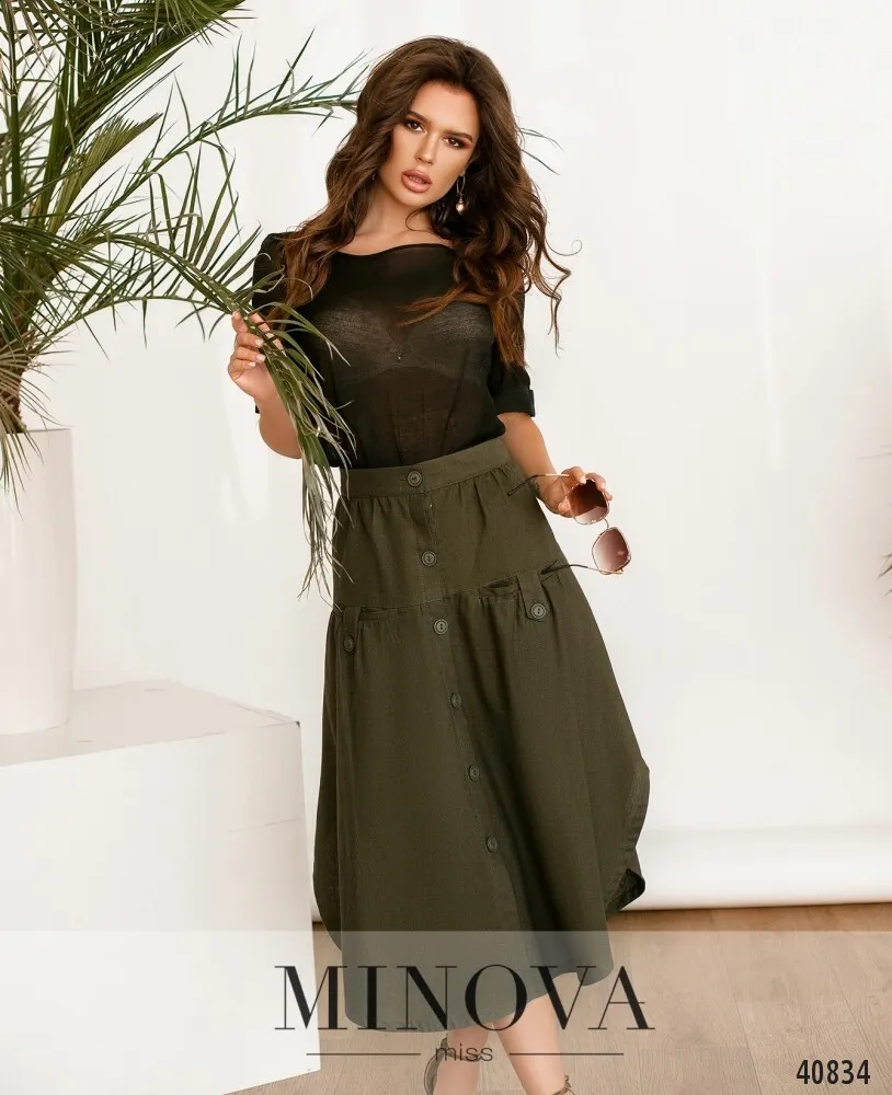 Юбка 2017-хаки Minova