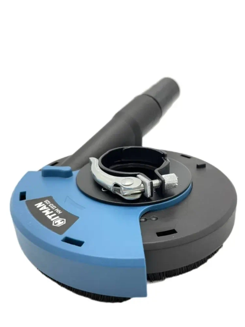 Кожух защитный вытяжной Hitman 1313-125 для УШМ / насадка на болгарку для шлифовки/ насадка для отвода пыли, 125 мм (УШМ)