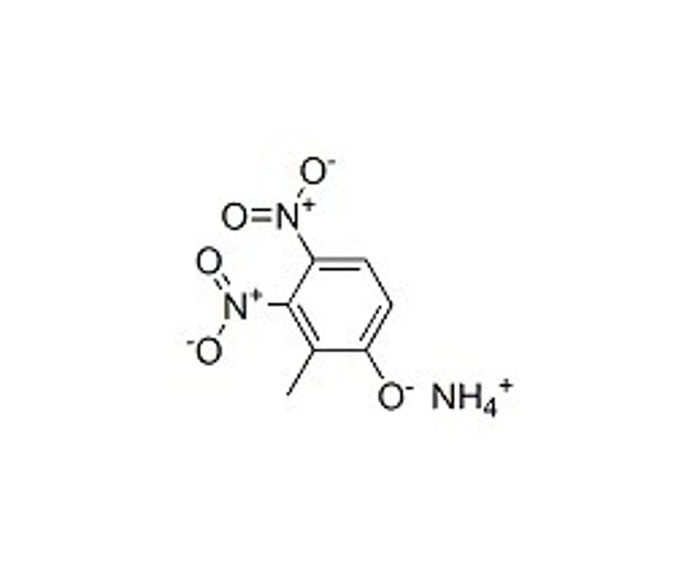 динитро-орто-крезол аммонийная соль формула структура