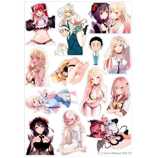 Наклейка А5 a Sono Bisque Doll 01 (Фарфоровая кукла 01)