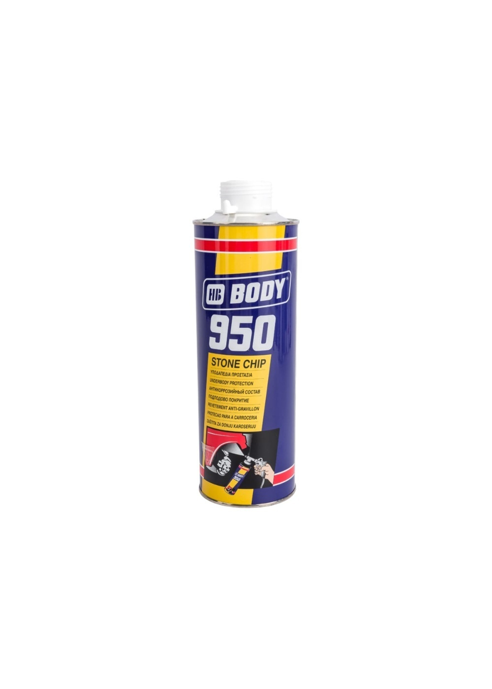 Антигравий 950 черный 1л