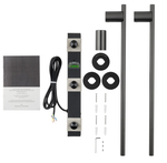 Полотенцесушитель электрический встраиваемый WONZON & WOGHAND DORTMUND, Темный графит (WW-A362-GM)