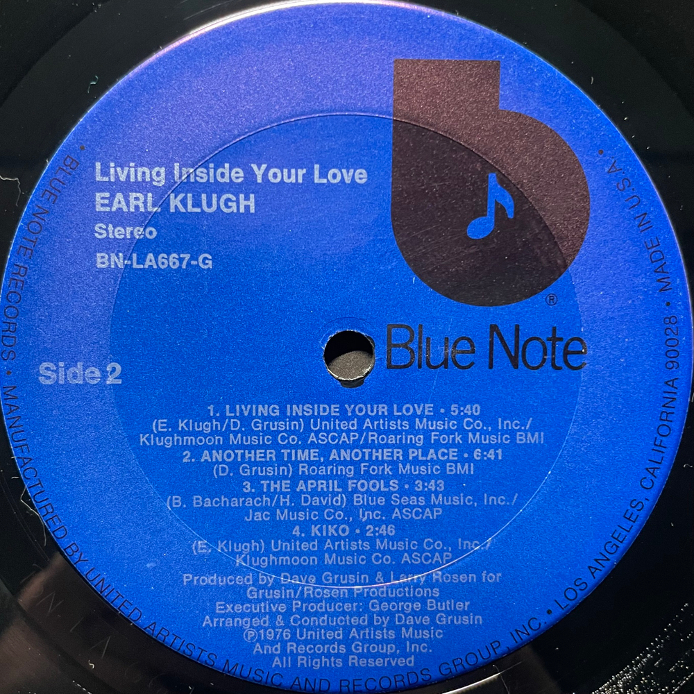 Earl Klugh ‎– Living Inside Your Love (США 1976г.)