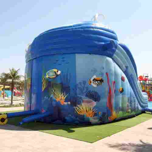 Горка для аквапарка к бассейну «Небесный Кит», 8,5×8,5×8 м