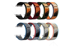 Нейлоновый ремешок для Apple Watch 40/41/42 mm Lyambda Premium Meleph DSN-26-40-7 Red/Blue/Gray