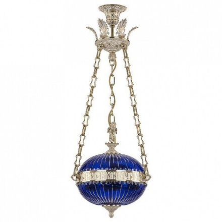 Подвесной светильник Bohemia Ivele Crystal 7100 71000P/30 GW Clear-Blue/H-1K Y8 FA4M