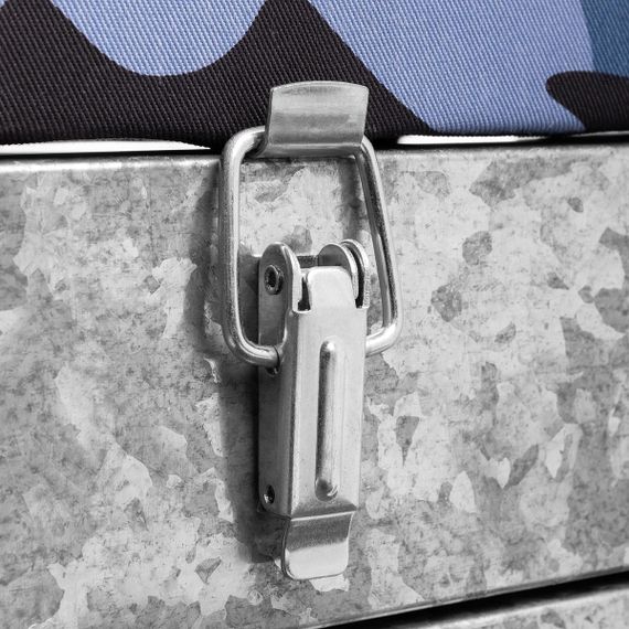 Ящик зимний Helios оцинкованный двухсекционный (28л)