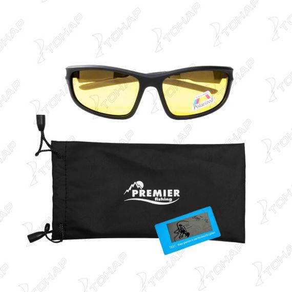 Очки поляризационные в чехле (желтый) (PR-OP-8228-Y) PREMIER