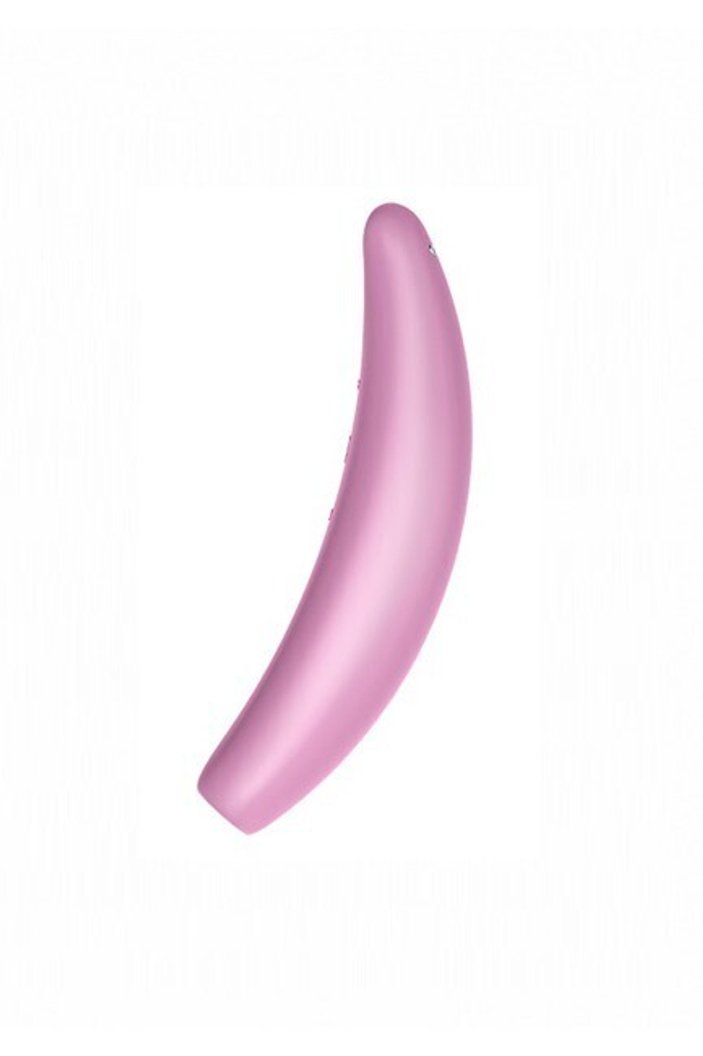 Вакуумно-волновой вибростимулятор Satisfyer Curvy 3+ (синхронизируется со смартфоном) (Цвет: розовый)