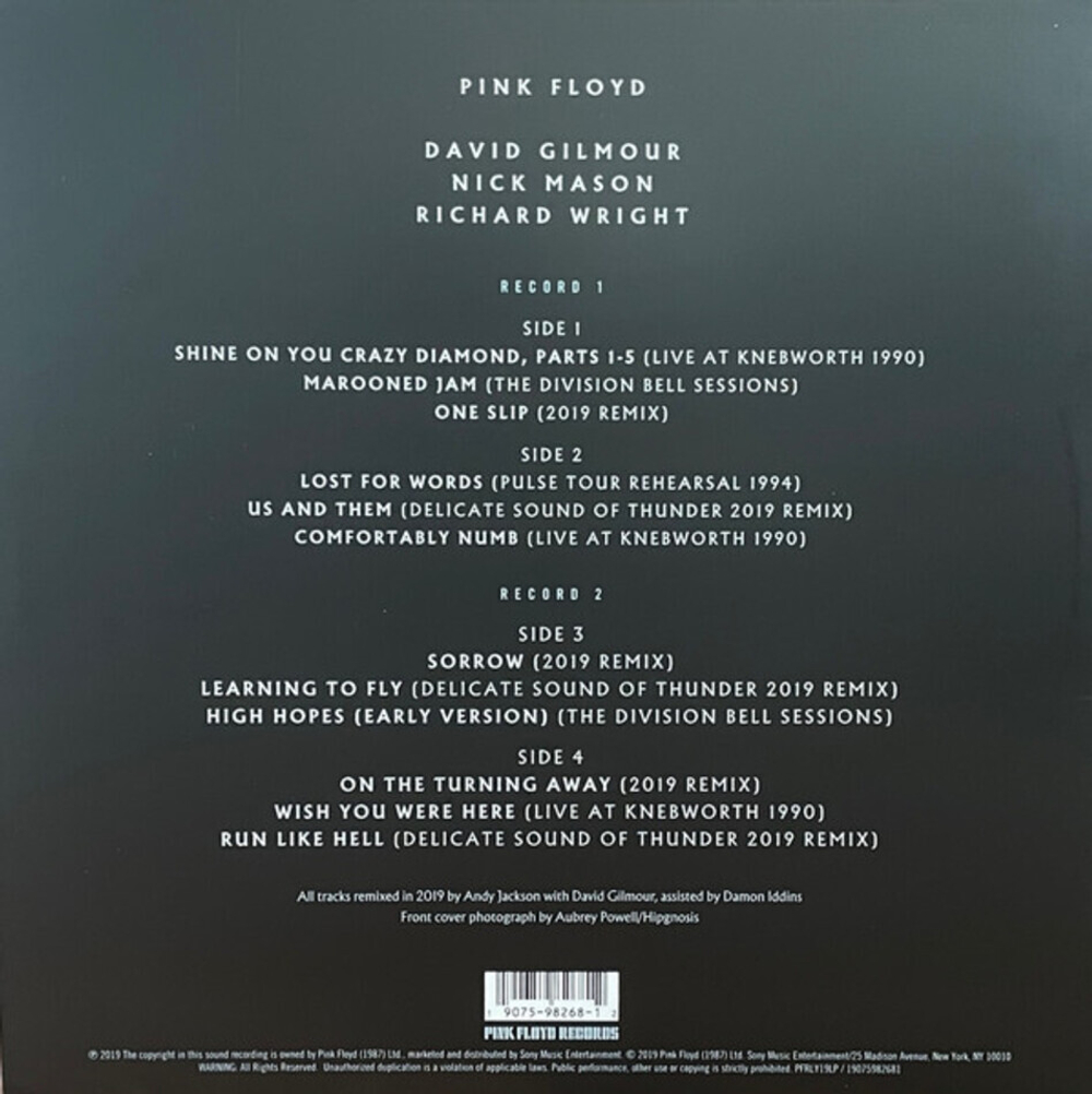 Pink Floyd / The Later Years 1987-2019 (2LP)