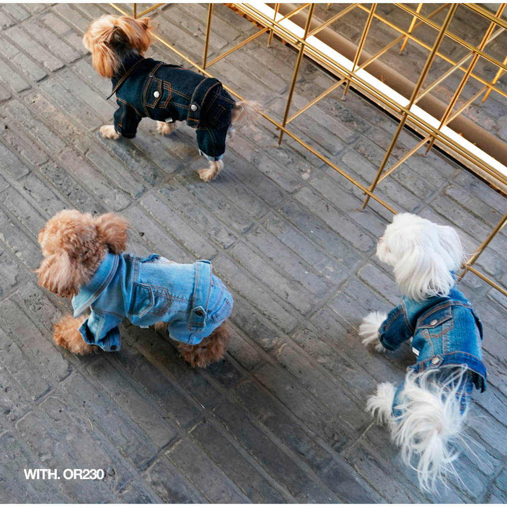 406 PA-OW Джинсовка с рукавами / куртка джинсовая