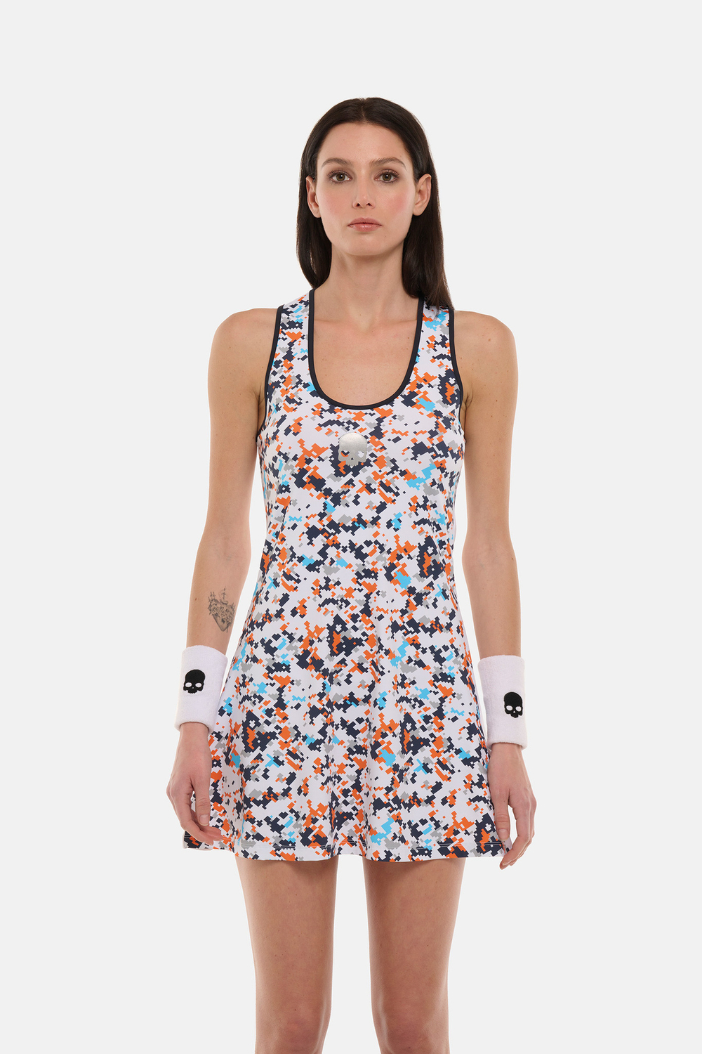 Теннисное платье Hydrogen CAMO PIXEL TECH DRESS (TD1005)