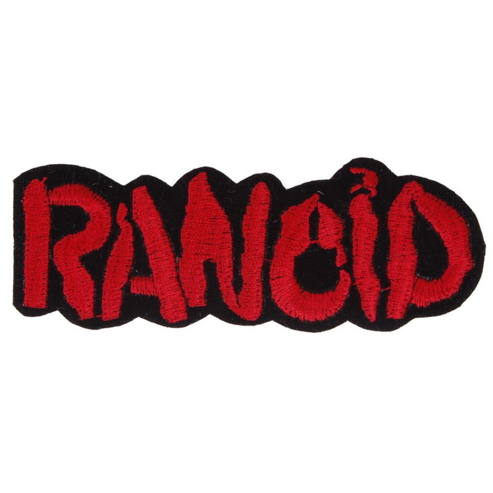 Нашивка Rancid (надпись красная)