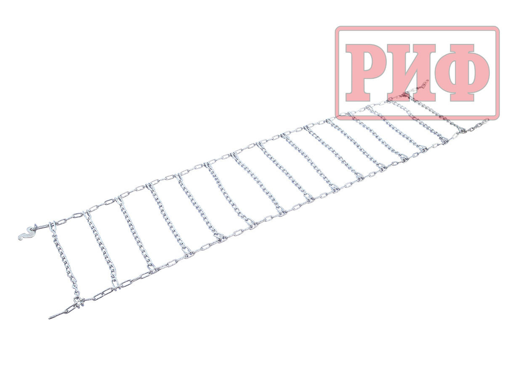 Цепи противоскольжения РИФ Грузовик лесенка 25 мм, 245/70R19,5 (к-т 2 шт.)