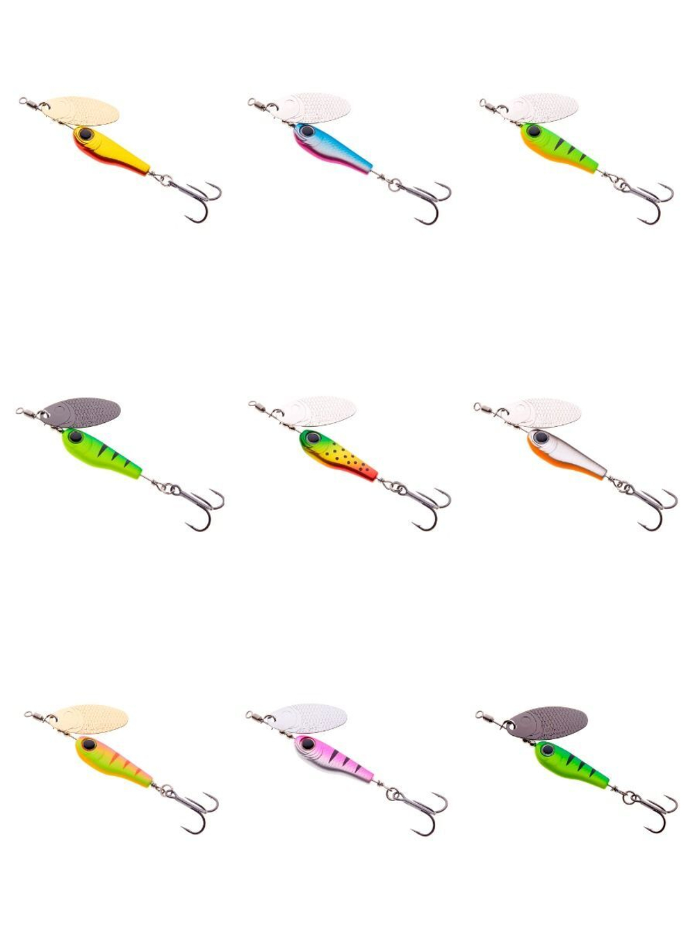 Блесна вращающаяся HIGASHI Guru 9g #G05